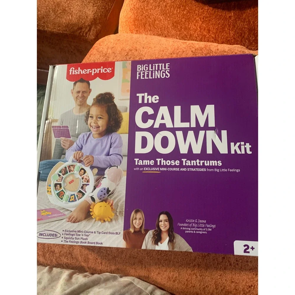 Fisher-Price Big Little Feelings The Calm Down Kit Toddler Emotional Learning